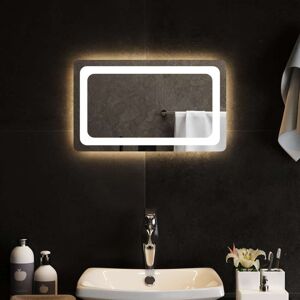 vidaXL Espejo de baño con LED 50x30 cm