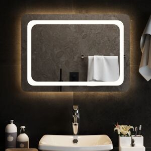 vidaXL Espejo de baño con LED 70x50 cm