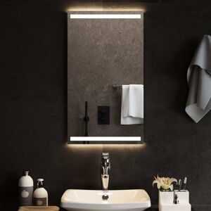 vidaXL Espejo de baño con LED 40x70 cm