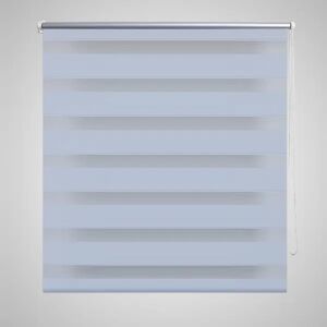 vidaXL Persiana Cebra 40 x 100 cm Blanco