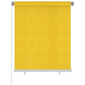 vidaXL Persiana enrollable de exterior 120x140 cm amarillo