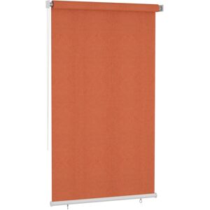 vidaXL Persiana enrollable de exterior 140x230 cm naranja