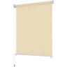 vidaXL Persiana enrollable de exterior 160x230 cm crema