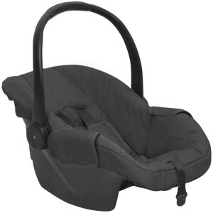 vidaXL Sillita de coche para bebés gris antracita 42x65x57 cm