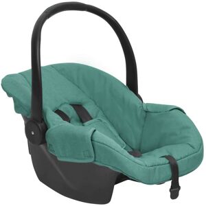 vidaXL Sillita de coche para bebés verde 42x65x57 cm