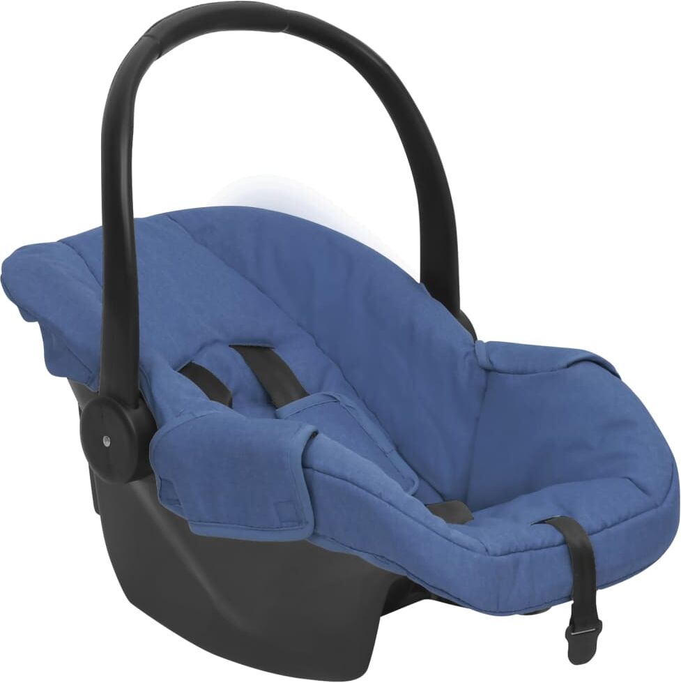 vidaXL Sillita de coche para bebés azul marino 42x65x57 cm