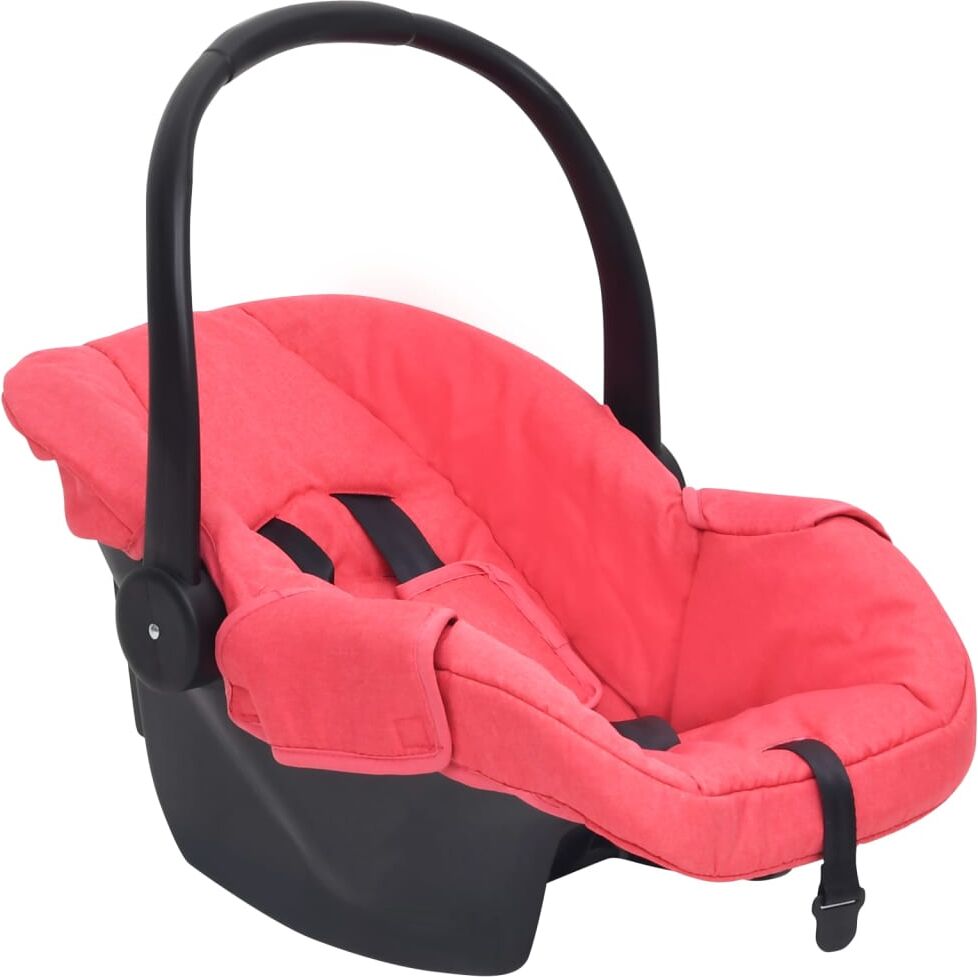 vidaXL Sillita de coche para bebés rojo 42x65x57 cm