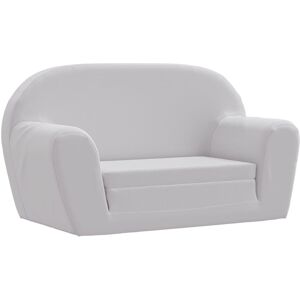 vidaXL Sillón Flip-Out para niños gris