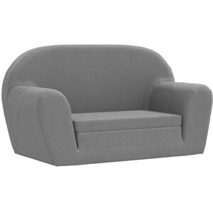 vidaXL Sillón flip-out para niños rosa