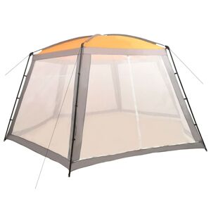 vidaXL Carpa para piscina de tela gris 660x580x250 cm