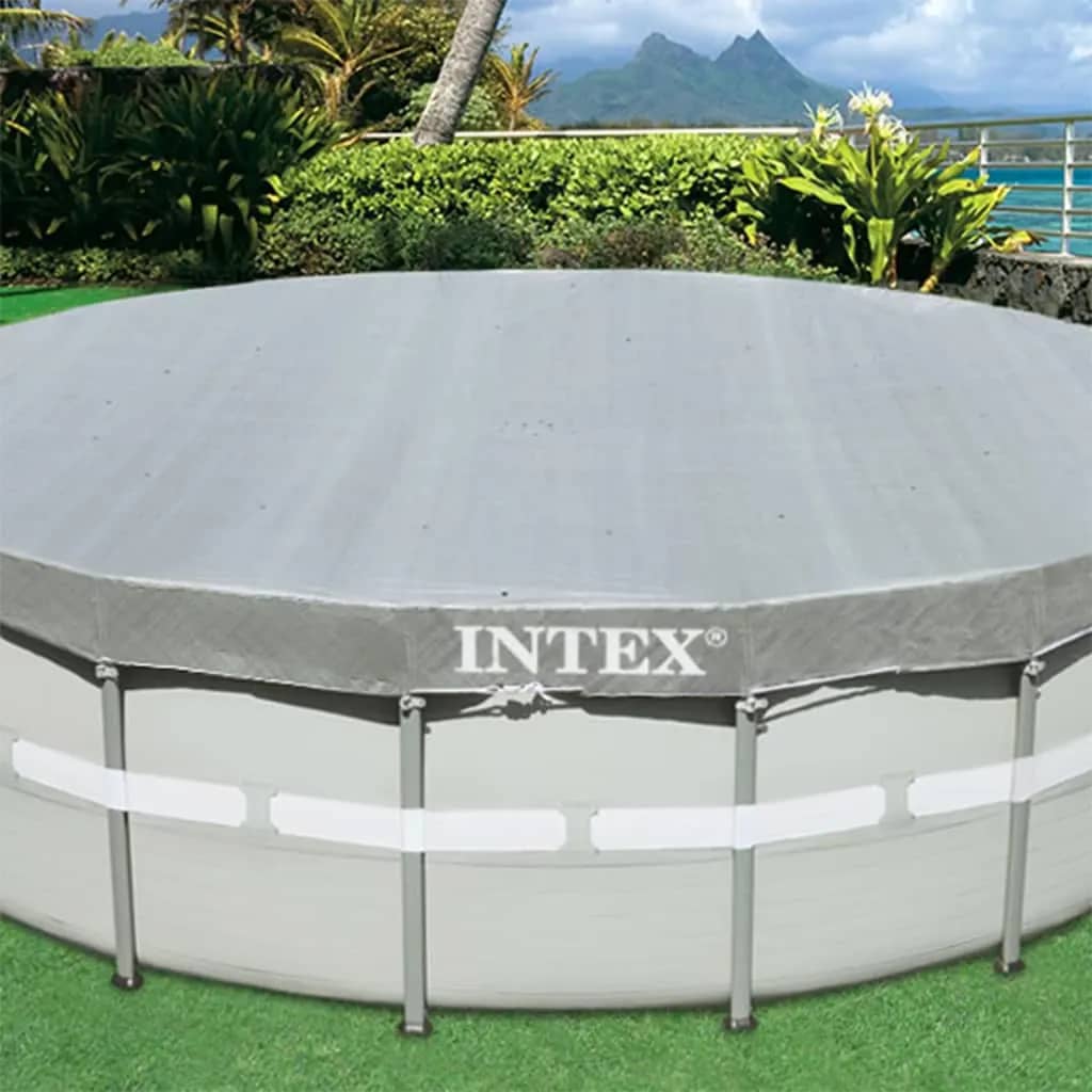 INTEX Cubierta de piscina Deluxe redonda 488 cm