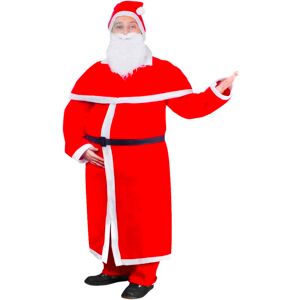 vidaXL Disfraz para Navidad Set Traje Papá Noel Túnica