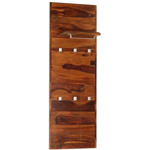 vidaXL Perchero de madera maciza de sheesham 118x40 cm