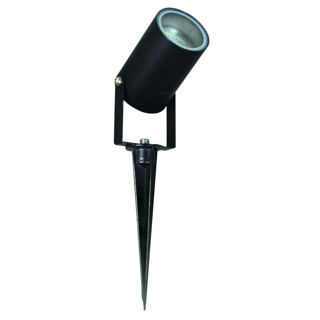 Luxform Foco LED de jardín Onyx gris antracita 230 V 4 W