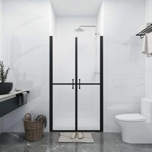 vidaXL Puerta de ducha ESG esmerilado (88-91)x190 cm