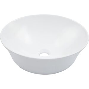 vidaXL Lavabo 41x12,5 cm cerámica blanco