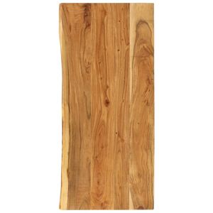 vidaXL Encimera para armario tocador madera maciza acacia 140x52x3,8cm