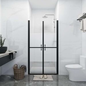 vidaXL Puerta de ducha ESG medio esmerilado (83-86)x190 cm