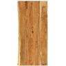 vidaXL Encimera para armario tocador madera maciza acacia 140x52x3,8cm