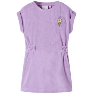 vidaXL Vestido infantil color lila 128