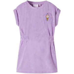 vidaXL Vestido infantil color lila 140