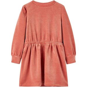 vidaXL Vestido infantil de manga larga rosa 140