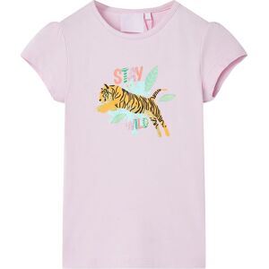 vidaXL Camiseta infantil color lila 116