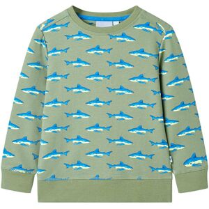 vidaXL Sudadera infantil caqui claro 92