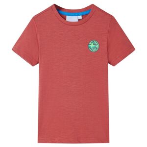 vidaXL Camiseta infantil color pimentón 104