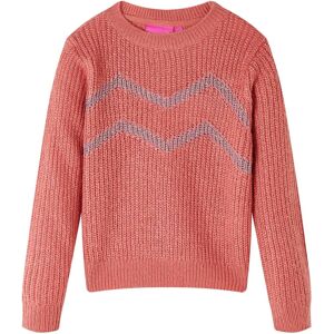 vidaXL Jersey de punto infantil rosa medio 116