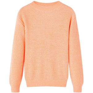 vidaXL Jersey de punto infantil naranja claro 140