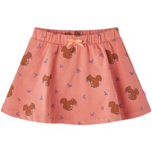 vidaXL Falda infantil rosa palo 116