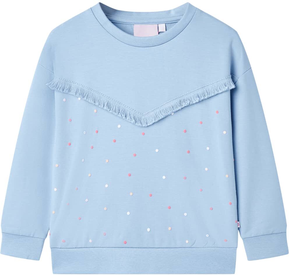 vidaXL Sudadera infantil azul 92