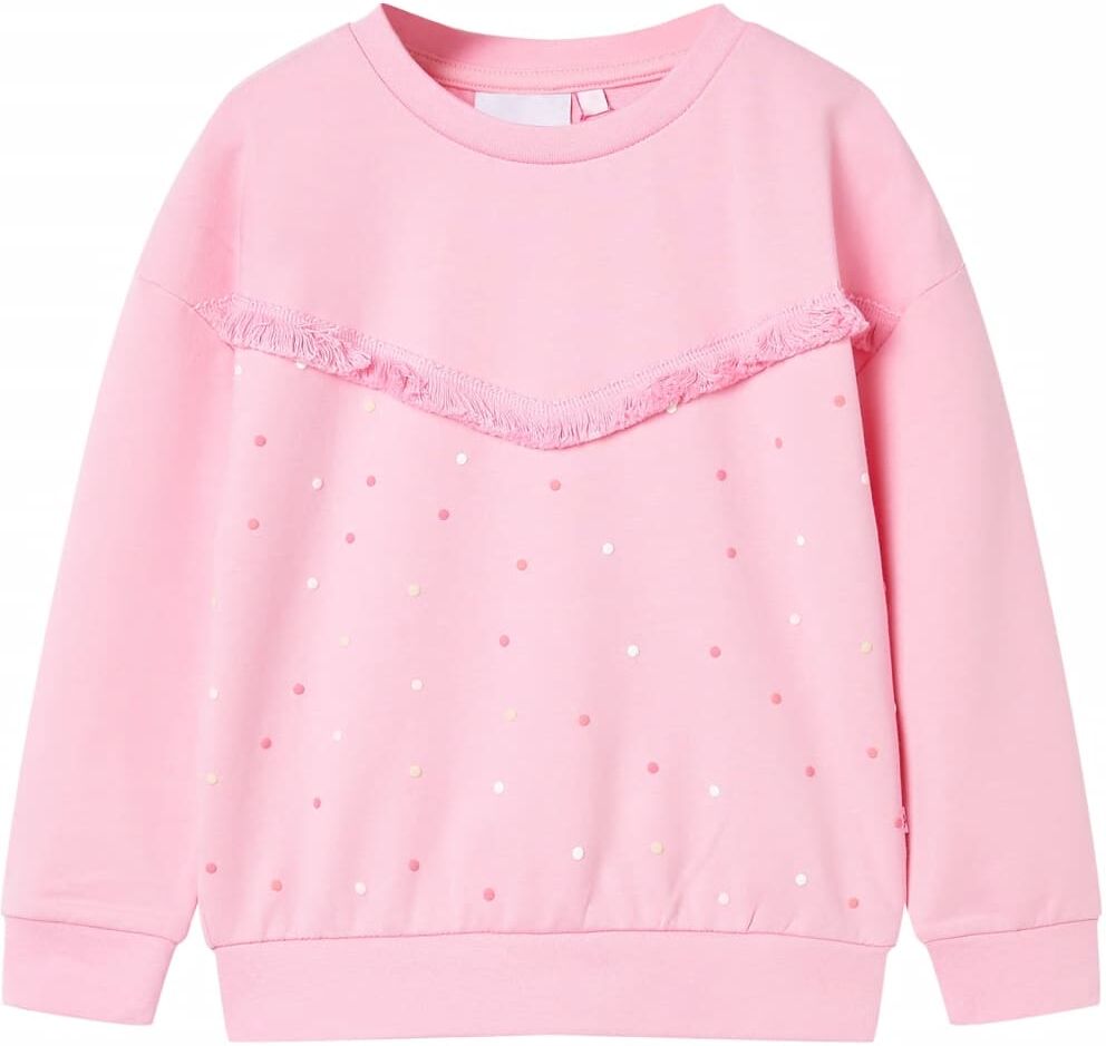 vidaXL Sudadera infantil rosa 92