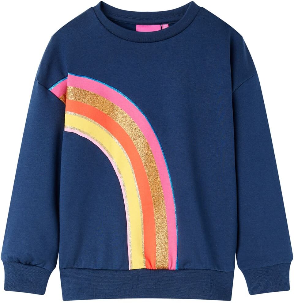 vidaXL Sudadera infantil azul marino 92