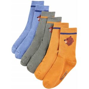 vidaXL Calcetines infantiles 5 pares EU 23-26