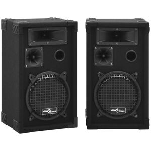 vidaXL Altavoces pasivos escenario profesional hifi 2 uds 800 W negro