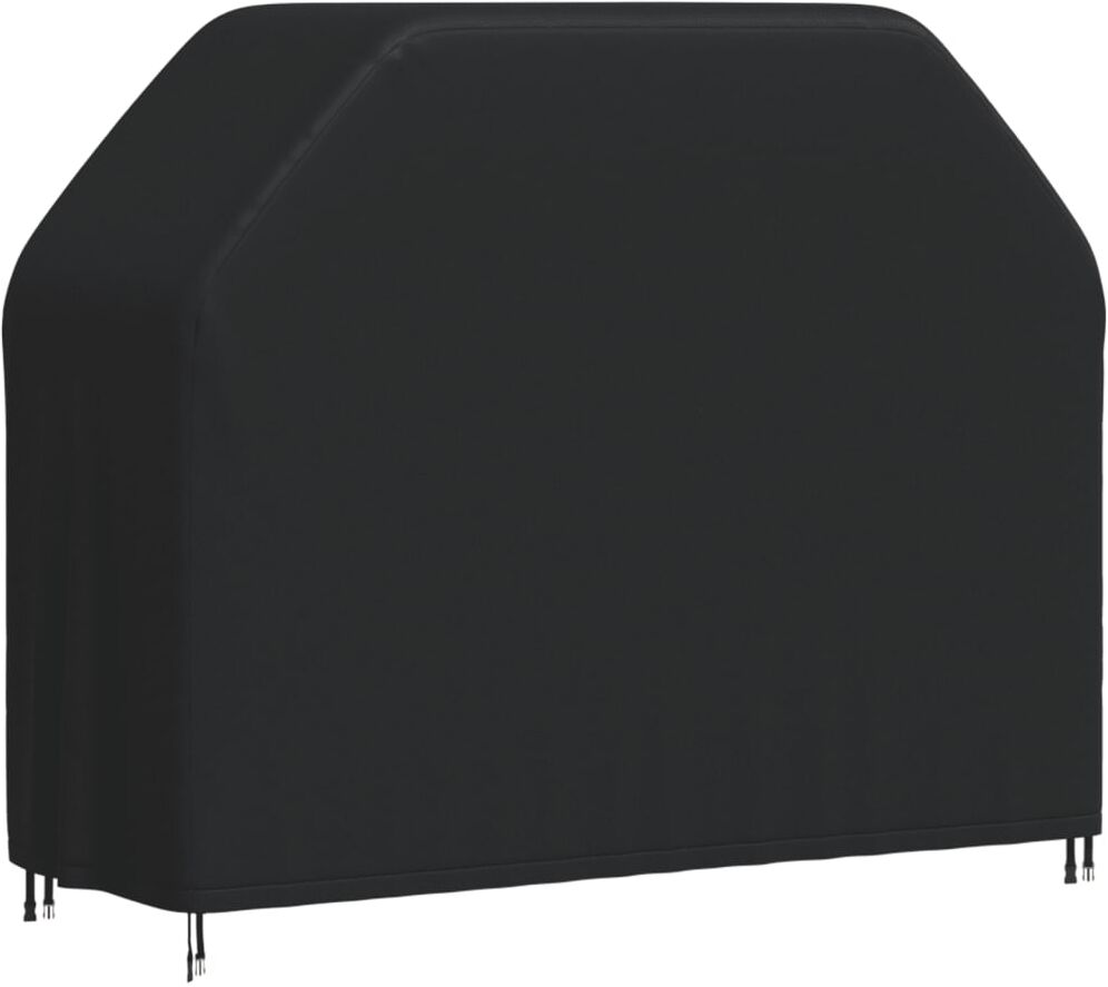 vidaXL Cubierta para barbacoa Oxford 420D negro 140x58x106 cm