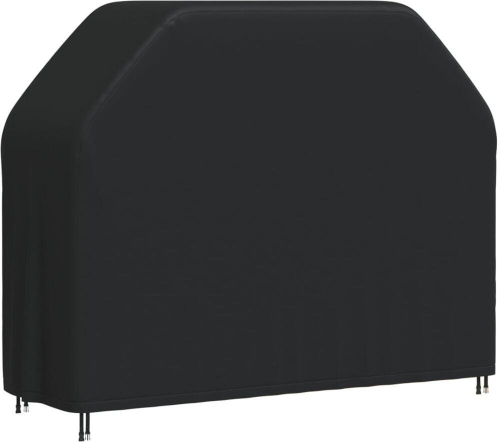 vidaXL Cubierta para barbacoa Oxford 420D negro 162x61x122 cm