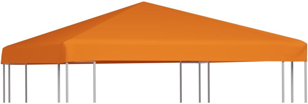 vidaXL Toldo de cenador 310 g/m² 3x3 m naranja