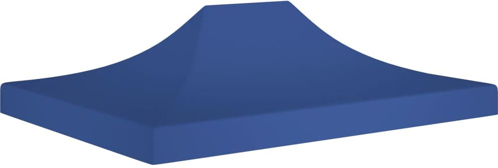 vidaXL Techo de carpa para celebraciones azul 4x3 m 270 g/m²