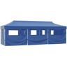 vidaXL Carpa plegable Pop-up con 8 paredes laterales 3x9 m azul