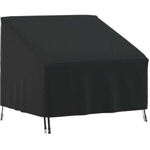 vidaXL Cubierta para silla de jardín Oxford 420D negro 96x79x49/74 cm