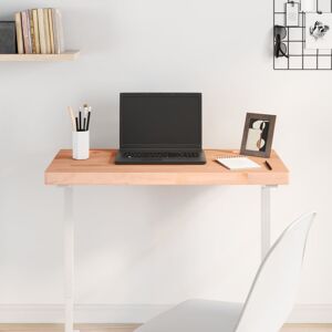 vidaXL Tablero de escritorio madera maciza de haya 80x40x4 cm