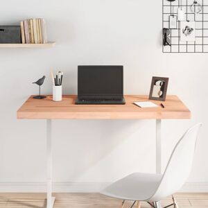 vidaXL Tablero de escritorio madera maciza de haya 100x60x4 cm