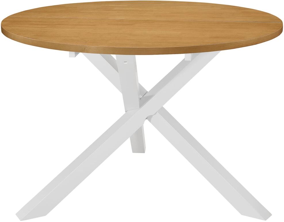 vidaXL Mesa de comedor blanca 120x75 cm MDF