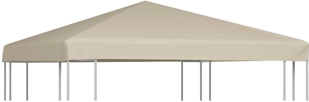 vidaXL Toldo de cenador 310 g/m² 3x3 m beige vidaXL Toldo de cenador 310 g/m² 3x3 m beige