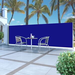 vidaXL Toldo lateral retráctil 160x500 cm azul