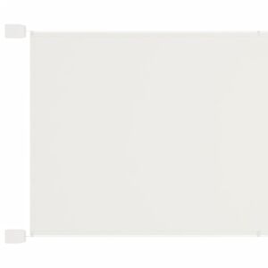 vidaXL Toldo vertical blanco 100x800 cm tela oxford