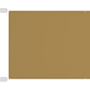 vidaXL Toldo vertical beige 140x1000 cm tela oxford